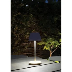 Lampka na biurko Pure Glowe, plastik z recyklingu / Biały P513.283