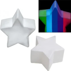 Lampka plastikowa LED STAR / Biały 058506