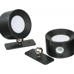 Lampy ścienne 2 szt. CrisMa HEDWIG / Czarny 9488003