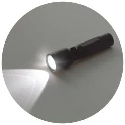 Latarka aluminiowa / Czarny LT93312-N0002