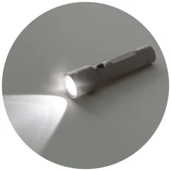 Latarka aluminiowa / Stalowoszary LT93312-N0035