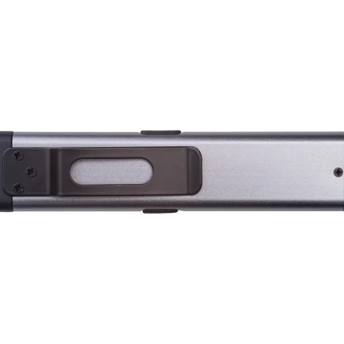 Latarka aluminiowa z recyklingu MICHAEL / Szary 9549307