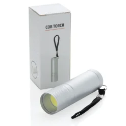 Latarka COB / Srebrny P513.822