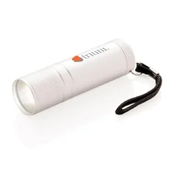 Latarka COB / Srebrny P513.822