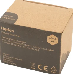 Latarka czołowa HERLEN Schwarzwolf / Szary F2308800AJ307