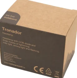 Latarka czołowa LED TRONADOR Schwarzwolf / Czarny F2300600AJ303
