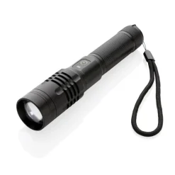 Latarka Gear X, ładowana przez USB / Czarny P513.851