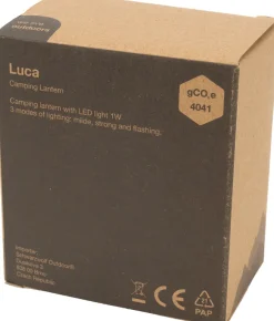 Latarka kempingowa LUCA Schwarzwolf / Czerwony F2300700SA305