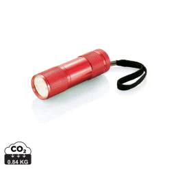 Latarka 9 LED Quattro / Czerwony P513.274