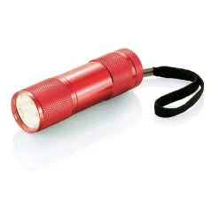 Latarka 9 LED Quattro / Czerwony P513.274