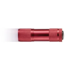 Latarka 9 LED Quattro / Czerwony P513.274