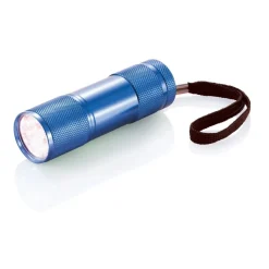 Latarka 9 LED Quattro / Niebieski P513.275