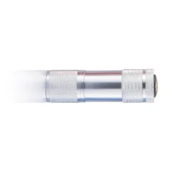 Latarka 9 LED Quattro / Srebrny P513.270