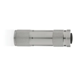 Latarka 9 LED Quattro / Szary P513.272