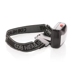 Latarka na głowę COB / Czarny P513.691