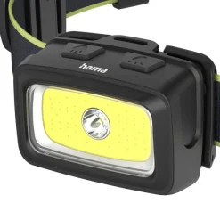 Latarka na głowę Hama HL350 / Czarny VH001-03