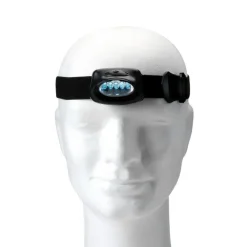 Latarka na głowę 5 LED / Czarny V5528-03