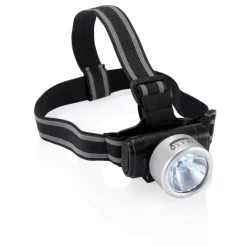 Latarka na głowę 3 LED Everest / Srebrny P518.020