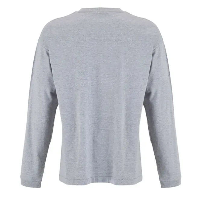 LEGACY LSL CAMISETA 220g / Szary Melanż 2 S04883-GY-S