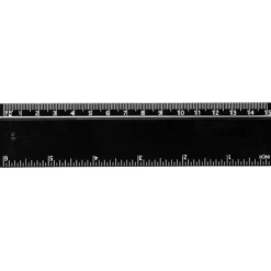 Linijka Renzo o długości 15 cm wykonana z tworzywa sztucznego / Zielony 21053603