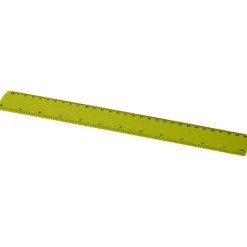 Linijka Renzo o długości 30 cm wykonana z tworzywa sztucznego / Limonka 21053508