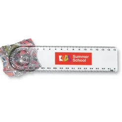 Linijka z lupą / Przezroczysty KC3102-22