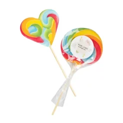 Lizak reklamowy Rainbow / Wielokolorwy S0363