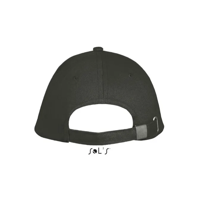 LONG BEACH Czapka 5 pan. / Ciemnoszary/jasnoszary S00594-DL-M