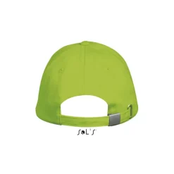 LONG BEACH Czapka 5 pan. / Lime S00594-LM-M