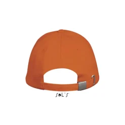 LONG BEACH Czapka 5 pan. / Pomaranczowy S00594-OR-M