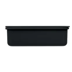 Lunchbox ze sztućcami / Czarny MO6254-03
