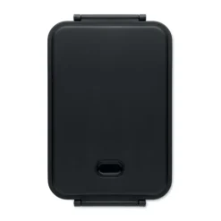 Lunch box z PP z rec. 2200 ml / Czarny MO2290-03