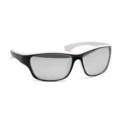 Lustrzane sportowe okulary przeciw / Bialy MO2545-06