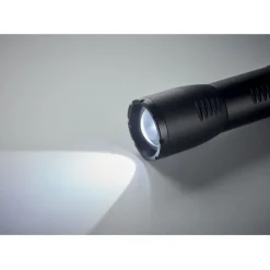 Mała aluminiowa latarka LED / Czarny MO6591-03