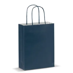Mała Torba Papierowa Eco 120g/m² / Ciemnoniebieski LT91716-N0010
