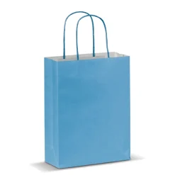 Mała Torba Papierowa Eco 120g/m² / Jasnoniebieski LT91716-N0012