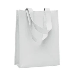 Mała torba prezentowa z RPET / Bialy MO2698-06