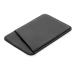 Magnetyczne etui na kartę kredytową do telefonu iPhone 12 / Czarny P820.751