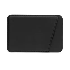 Magnetyczne etui na kartę kredytową do telefonu iPhone 12 / Czarny P820.751