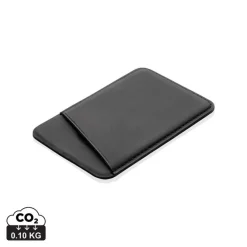 Magnetyczne etui na kartę kredytową do telefonu iPhone 12 / Czarny P820.751