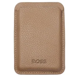 Magnetyczne etui na karty do smartfona Magnet Mobile Classic Grained Camel / Camel HLJ416X