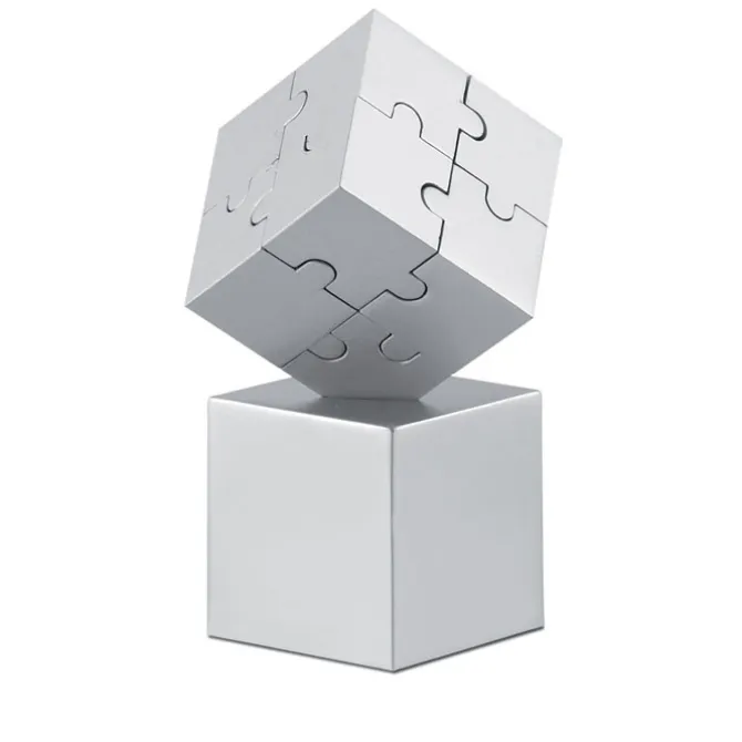 Magnetyczne puzzle 3D / Srebrny mat AR1810-16