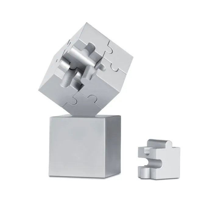 Magnetyczne puzzle 3D / Srebrny mat AR1810-16
