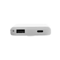 Magnetyczny bezprzewodowy power bank 5000 mAh, 5W Stellar / Biały P322.5903