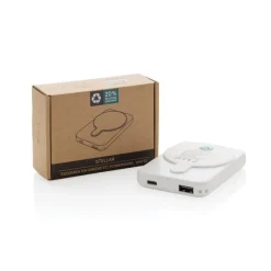 Magnetyczny bezprzewodowy power bank 5000 mAh, 5W Stellar / Czarny P322.5901