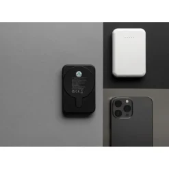 Magnetyczny bezprzewodowy power bank 5000 mAh, 5W Stellar / Czarny P322.5901
