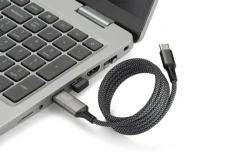Magnetyczny kabel do ładowania ALEKSA / Srebrny 09184-14