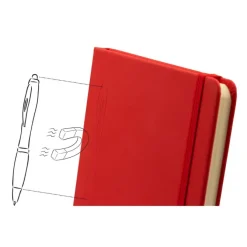 Magnetyczny notatnik A5 | Aurora / Biały V0908-02