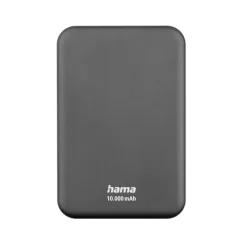 Magnetyczny power bank 10000 mAh Hama / Czarny VH037-03