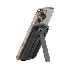 Magnetyczny power bank 5000 mAh Urban Vitamin Redwood / Czarny P322.7101